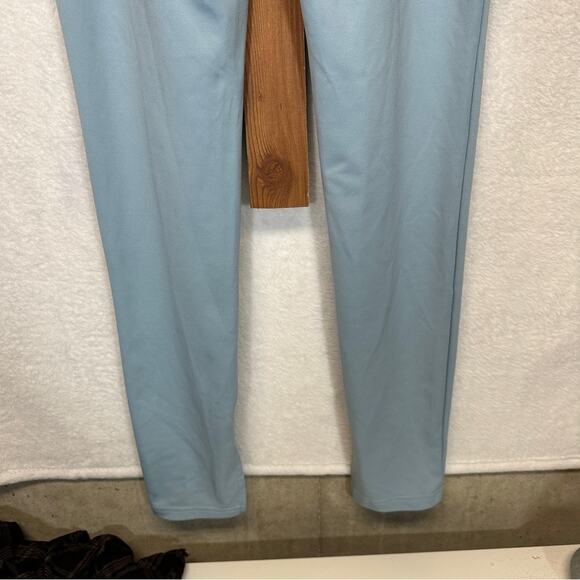 Shein Light Blue High Rise Full Length Leggings Size M - Picture 3 of 10